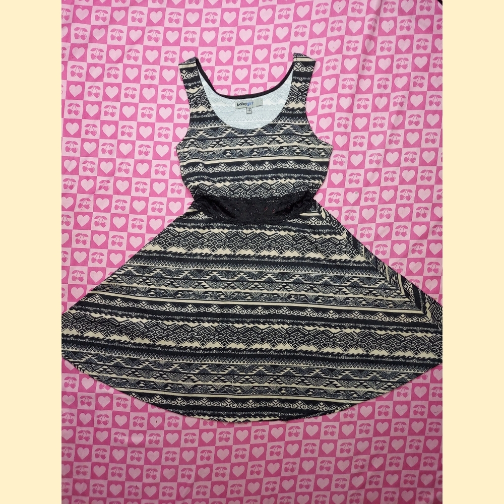 Bailey Girl Dress lace belly cute Fashionable